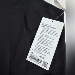 SOLD Lululemon Seamless Half Zip Tank